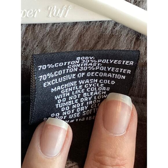 NWT Colosseum Women's Notre Dame Fighting Irish Crewneck Sweatshirt Gray Large - Picture 9 of 11